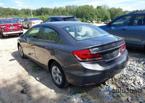 2014 Honda Civic Lx из США, поврежденный, VIN 19XFB2F56EE223905